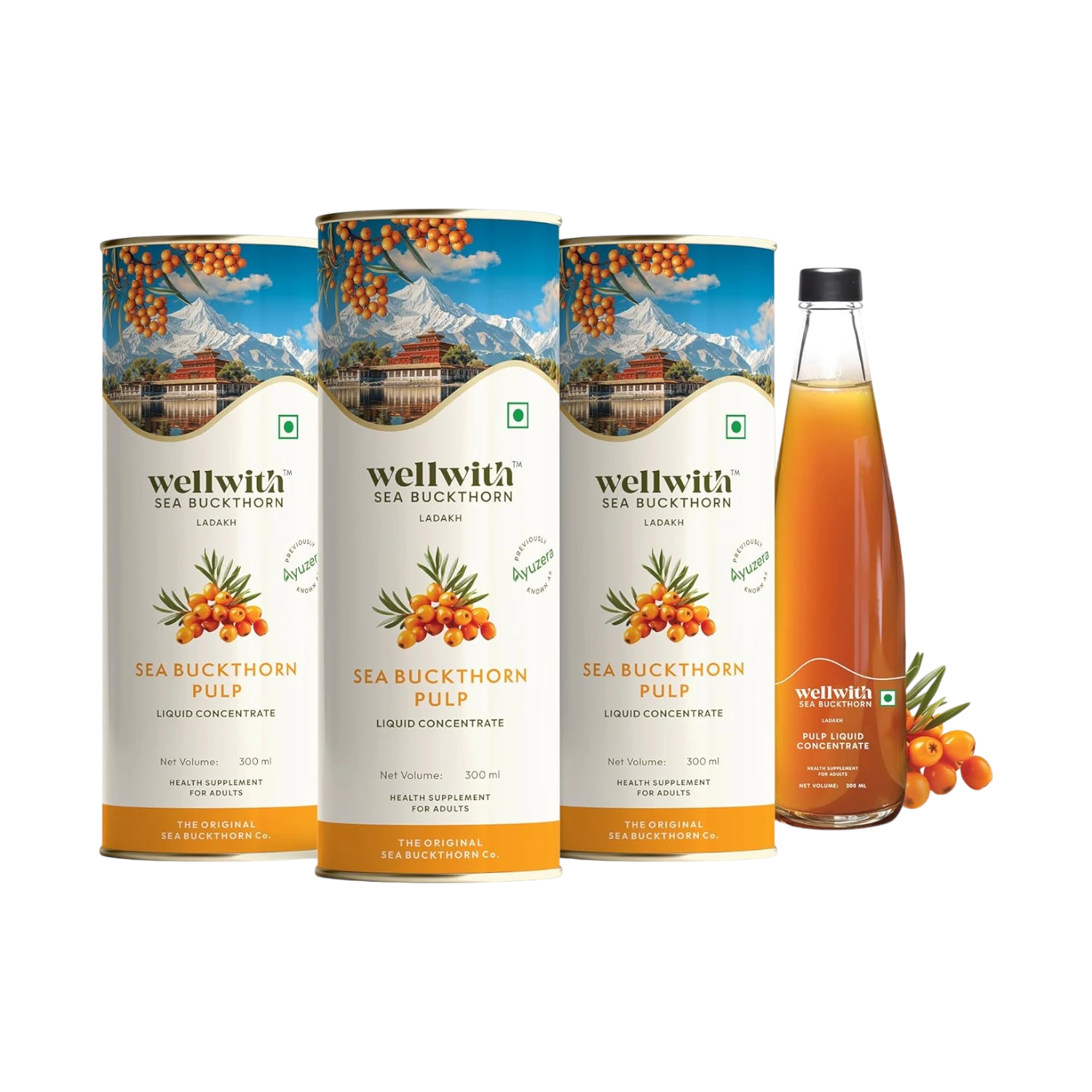 Sea Buckthorn Juice (Pulp) 300ml