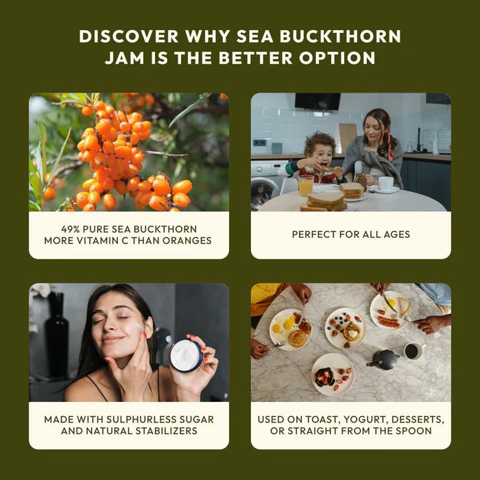 Sea Buckthorn Jam - WellWith Ayuzera