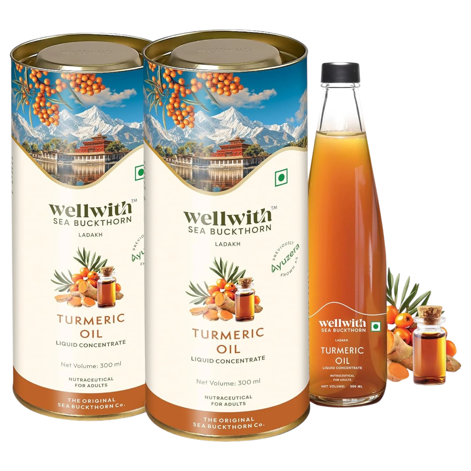 Sea Buckthorn Turmeric Oil 300ml